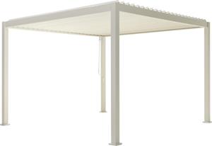 Suns Overkapping vierkant M Alvaro Gazebo 394 cm x 363 cm Matt white - 