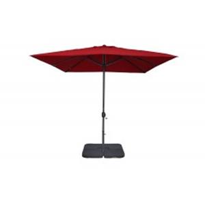 Praxis Easywind Tuinparasol Windbestendig 3x3m Belveo Harmattan Rood