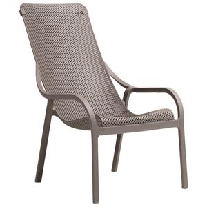 Nardi Ligstoel Net; 90x61x99 cm (LxBxH); taupe; 2 stuk / verpakking