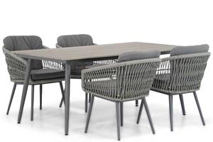 Lifestyle Garden Furniture Lifestyle Western/Matale 180 cm dining tuinset 5-delig