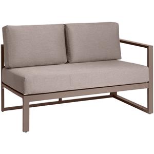 Vega Zij-element Sereno rechts; 127x69.5x64 cm (BxDxH); taupe