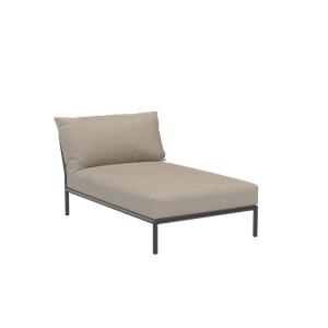 Houe-collectie LEVEL 2 Chaise longue Ash