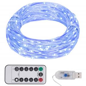 VIDAXL Lichtslinger Met 150 Led's 15 M Blauw