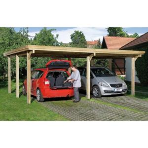 Weka Dubbele carport Optima 1