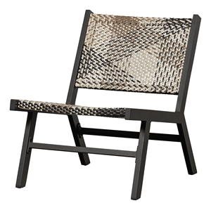 WOOOD Outdoor Fauteuil Pom - Bruin