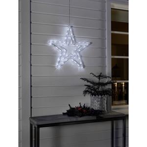 Konstsmide 4471-203 Acryl figuur Energielabel: G (A - G) Ster Neutraalwit LED Transparant
