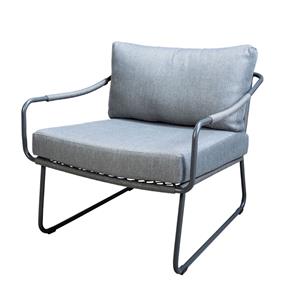 Yoi Loungestoel Moledo Rope Dark Grey-Dark Grey Frame