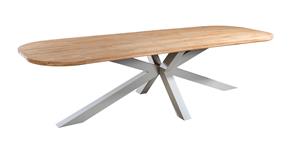 Yoi Tuintafel Noas Teak-Salix Frame 280 x 100