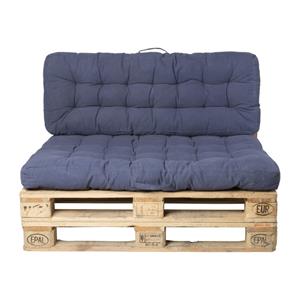 Xenos Palletkussens 120x80 cm - donkerblauw - set van 2