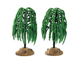 LEMAX Spring willow tree set of 2 - 