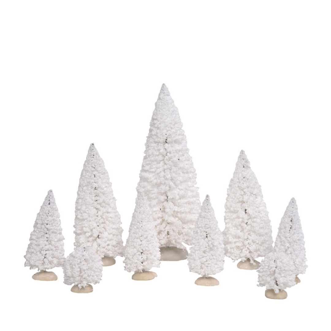 Luville Tree white - set of 9 - 