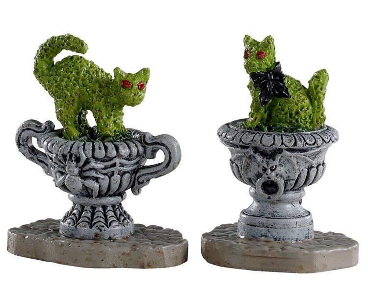 LEMAX Haunted topiary, set of 2 - 