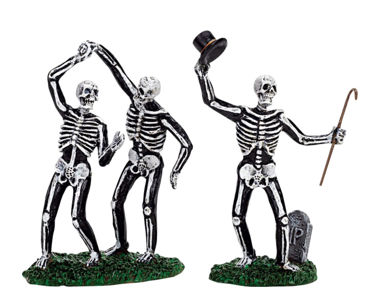 LEMAX Dancing skeletons set of 2 - 