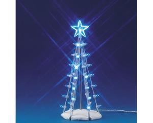 LEMAX Lighted silhouette tree (blue) m - 