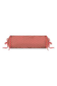 Pip Studio Raya Roll Cushion Red 22x70 cm