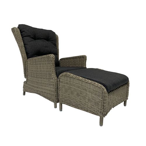 Mondial Living Bombay Lounge Chair | Forest Grey
