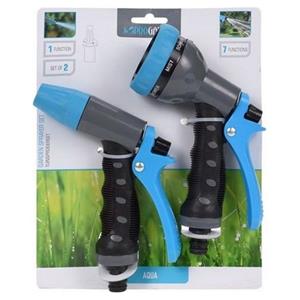 progarden Gartenschlauchaufsätze, Garten-Spritzpistolen, 2er-Set