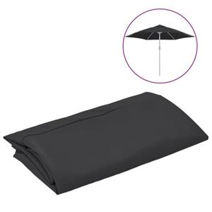 Ersatzbezug für Sonnenschirm Schwarz 300 cm vidaXL352188