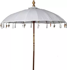 Van der Leeden Parasol Bali White d185h260cm - Class B