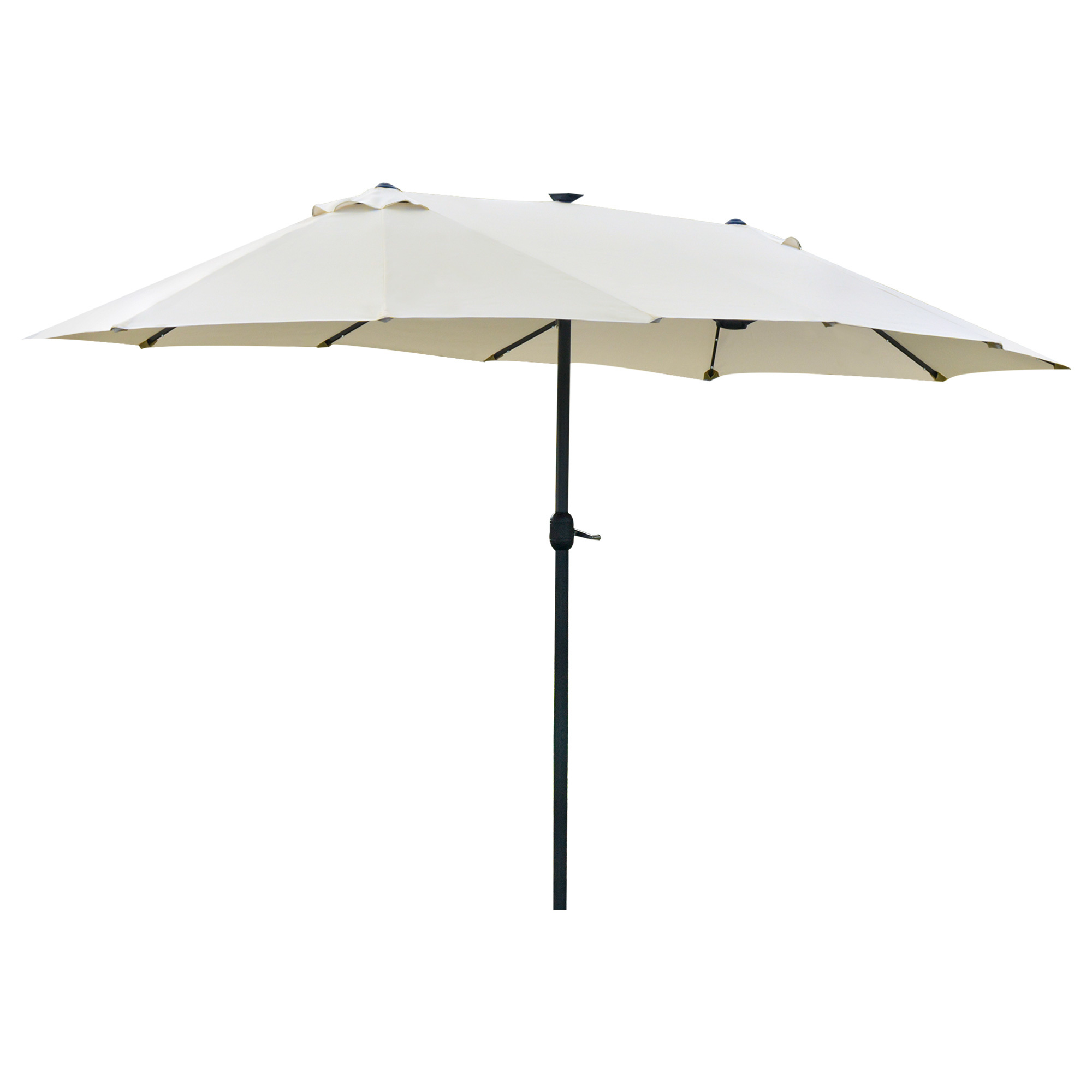 Sunny Balkon zonwering slinger parasol strand waterdicht staal groot xxl diameter 6 meter parasols