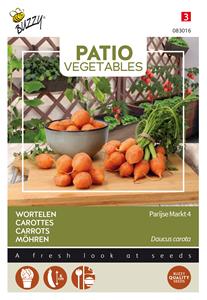 Buzzy Patio Veggies, Wortel Parijse Markt - 