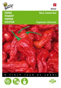 Buzzy Peper Bhut Jolokia Red Tuinplus - 