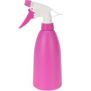 Merkloos Roze plantenspuit 480 ml -