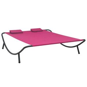 The Living Store  Stof - Loungebed Stof Roze - Tls313532