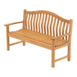 LesliLiving Bank teak Ergo 158,5cm