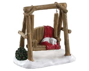 LEMAX Rustic log swing - 