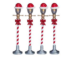 LEMAX Santa hat street lamp - 