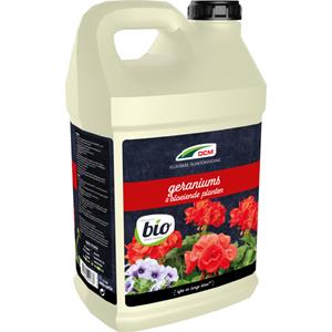 DCM Vloeibare Plantenvoeding Geraniums & Bloeiende Planten 5 L meststof