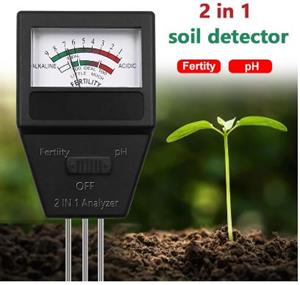 Decoflorall 2 in 1 Ph waarde en bemesting meter hulp voor zaaien en stekken