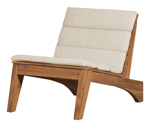 Exotan Outdoor Fauteuil Kenai Acaciahout - Naturel