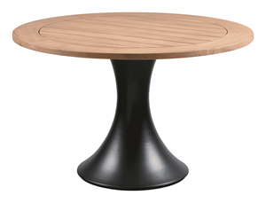 Exotan Outdoor Ronde Eettafel Charley Teakhout, 122cm - Naturel