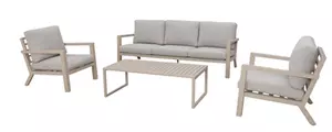 Vita Emerson loungeset beige 4-delig