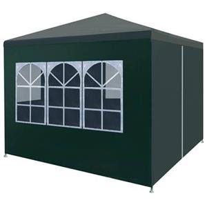 VidaXL Partytent 3x3 m groen