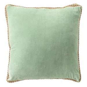 Dutch Decor  MANOE - Kussenhoes 45x45 cm - effen kleur - met rand van