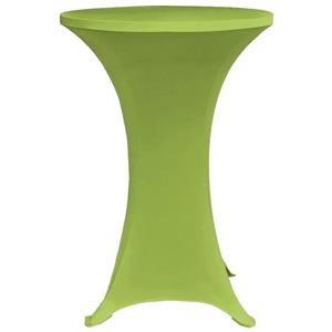 Hussen-Set Stretch Tischhusse 2 Stk 80 cm Grün, vidaXL