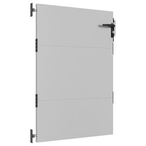 vidaXL Poort 85x125 cm cortenstaal