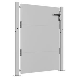 vidaXL Poort 105x155 cm cortenstaal