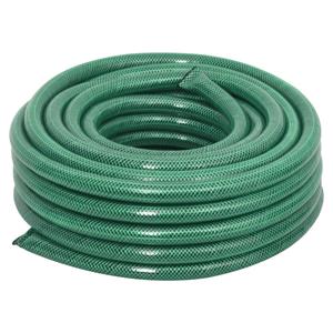 vidaXL Tuinslang met koppelingsset 0,9'' 10 m PVC groen