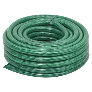 vidaXL Tuinslang met koppelingsset 0,9'' 20 m PVC groen