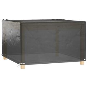 vidaXL Tuinmeubelhoezen 2 st 8 ogen vierkant 132x132x80 cm