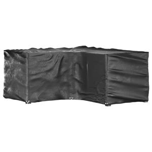 vidaXL Tuinmeubelhoezen L-vormig 2 st 16 oogjes 215x215x90 cm