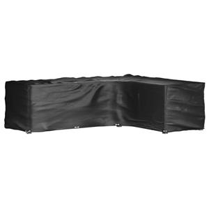 vidaXL Tuinmeubelhoezen L-vormig 2 st 16 oogjes 260x210x80 cm