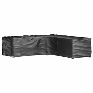 vidaXL Tuinmeubelhoezen L-vormig 2 st 16 oogjes 250x250x70 cm