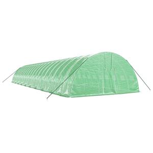 vidaXL Tuinkas met stalen frame 120 m² 20x6x2,85 m groen