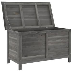 vidaXL Tuinbox 99x49,5x58,5 cm massief vurenhout antracietkleurig