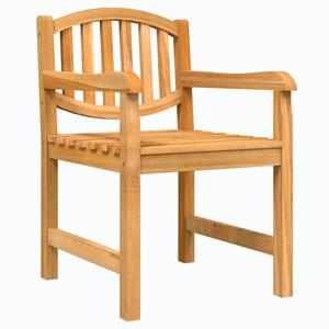 vidaXL Tuinstoelen 2 st 58x59x88 cm massief teakhout
